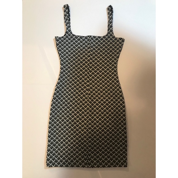 American Apparel Body Con Mini Knit Tank Dress - Picture 4 of 7